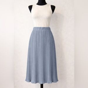 NWT PLEIONE Pleated Ruffled Edge Skirt, Size S